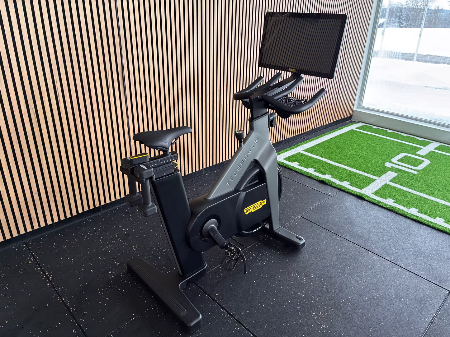 Technogym® Interactive Upright Bike (latest model)