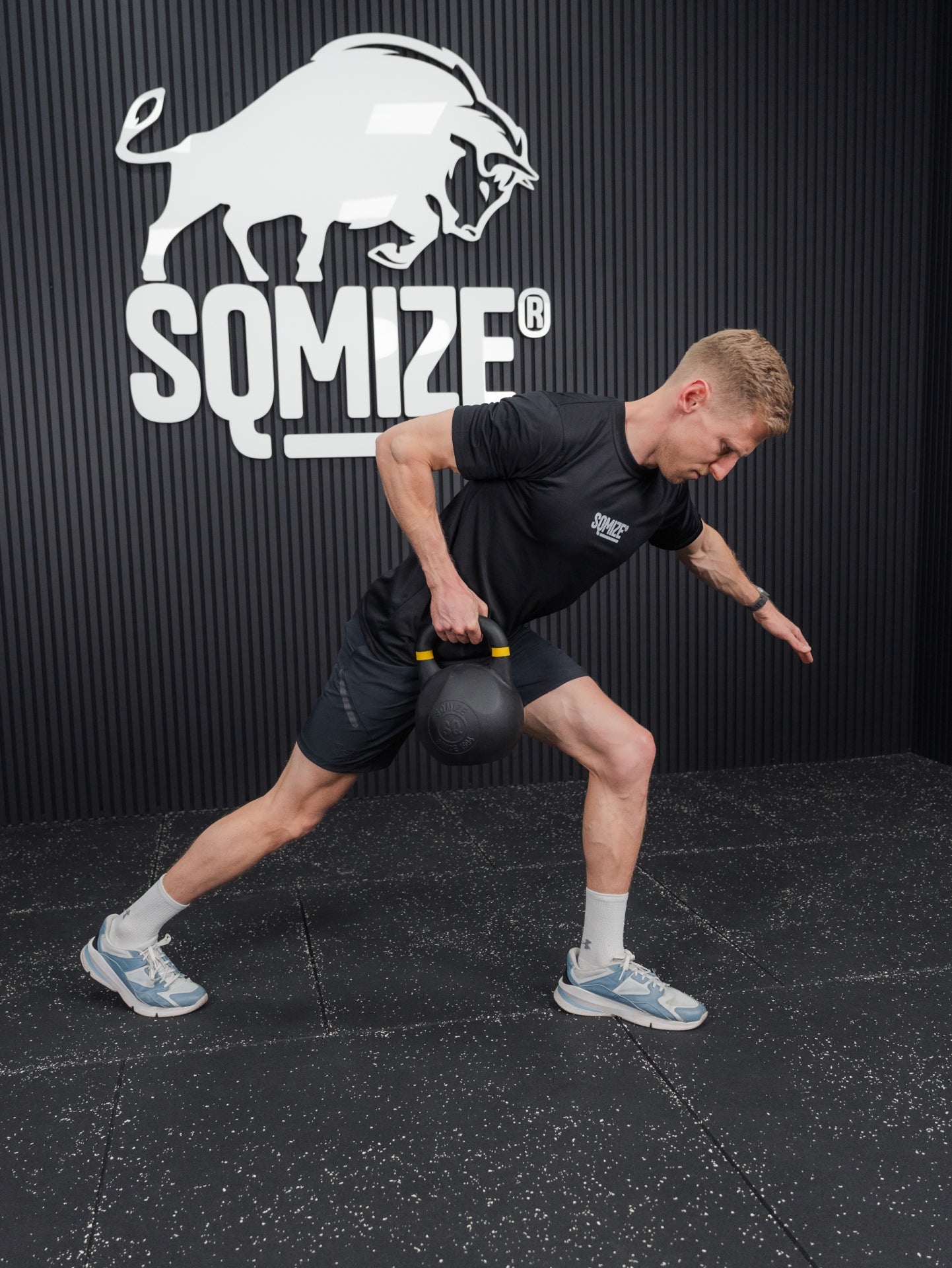 Black Competition Kettlebell SQMIZE® BCK, 8 - 32 kg