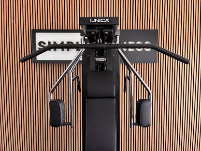 Technogym® UNICA Estación de fuerza Multi Gym (negro completo)