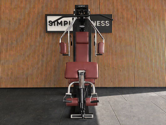 Technogym® UNICA Estación de fuerza Multi Gym (negro completo)