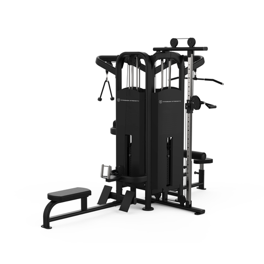 Titanium Strength 4 Stationen Kabelzug Black Edition