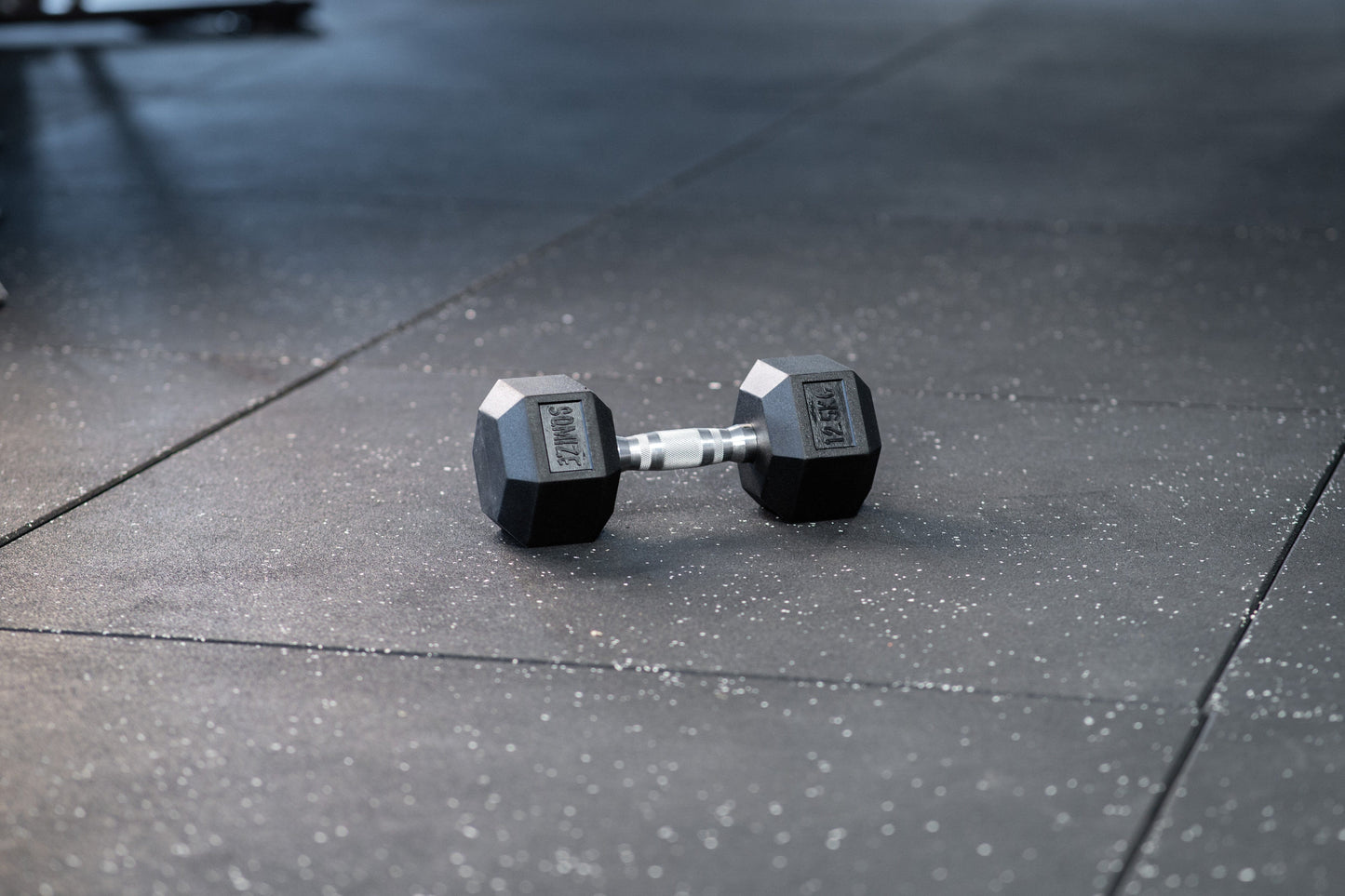 Hex Dumbbell - Hexagon Hanteln SQMIZE® HDBR gummiert, 2.5 - 40 kg www.simpleproducts.at 12.5 kg 