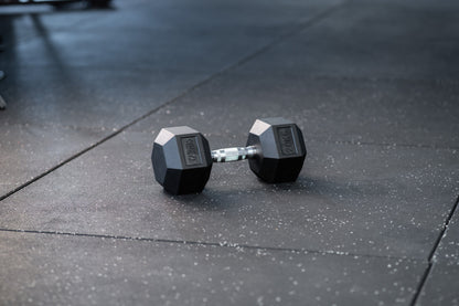 Hex Dumbbell - Hexagon Hanteln SQMIZE® HDBR gummiert, 2.5 - 40 kg www.simpleproducts.at 20 kg 