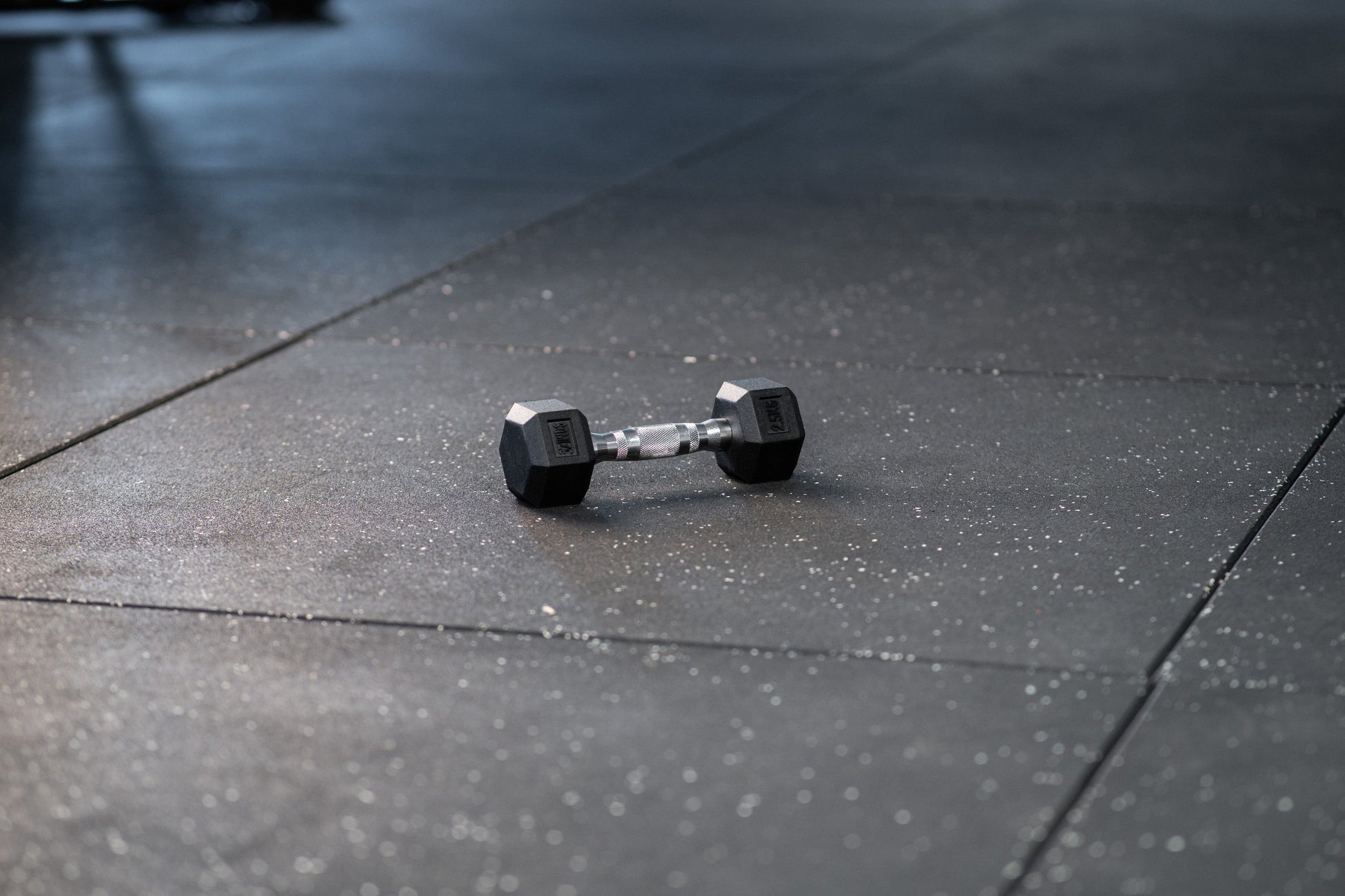 Hex Dumbbell - Hexagon Hanteln SQMIZE® HDBR gummiert, 2.5 - 40 kg www.simpleproducts.at 2.5 kg 